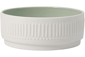 ‎VILLEROY & BOCH like. by Villeroy und Boch it's my home donica na rośliny Blossom mineral, obszernie zaprojektowane naczynie do sadzenia roślin, porcelana premium, zielona, biała