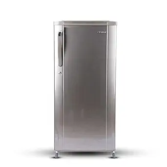 CROMA 190 L 2 Star 2020 Direct Cool Single Door Refrigerator (CRAR0216, Brushline Silver)