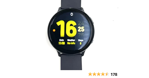 Samsung Galaxy Watch Active 2 Smartwatch, schwarz, 44 mm, Aluminium : Amazon.de:  Elektronik \u0026 Foto