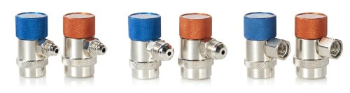 Preisvergleich Produktbild Errecom Parker 1 / 4" SAE, Schnellkupplung für R-134a Niederdruck Kältemittel Klimaanlagen