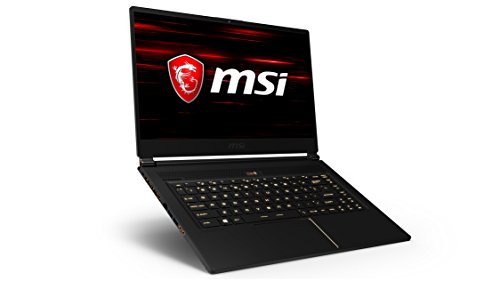 MSI GS65 9S7-16Q211-010 Stealth Thin 8RF-010UK 15 6-Inch Gaming Laptop -  Black   Intel i7 8750H  32 GB RAM  512 GB SSD  NVIDIA GeForce GTX 1070 Graph