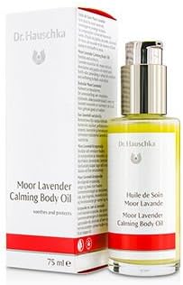 Dr. Hauschka Moor Lavender Calming Body Oil - Soothes &amp; Protects 75ml/2.5oz