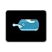 Produktbild rechteckig whale1 rutschfest Gummi groß Mousepad Gaming Maus Pad.