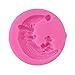 Produktbild WEINANA Moon Face Santa Claus and Monkey Cake Chocolate Decoration Silicone Mold
