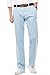 Produktbild INFLATION Chinohose Herren Hose Regular Fit Chino 100% Baumwolle Herrenhose MH103 Hellblau DE 39 (Etikette 40)