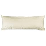 4Home 207685 Pillow Case, Coton, crème, 150 x 50 cm