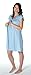 Blue Dottie Small Maternity & Breastfeeding Nightie