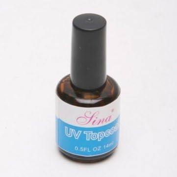 Topcoat Top Coat Acrylic Nail Art Polish Gloss Gel UV