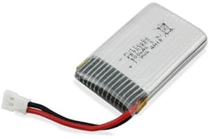 YUNIQUE GREEN-CLEAN-POWER YUNIQUE UK 1 Piece Upgraded 3.7V 500mAh 25C Lipo Rechargeable Replacement Battery Pack Syma X5 X5C X5C-1 X5SW X5SC X5SC-1 X5A Cheerson CW-20 Quadcopters-Longer Flying Time and Overcharge Protection