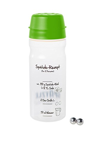 2-Portionen-Spätzle-Shaker in grün