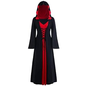 Vestido de bruja vintage de