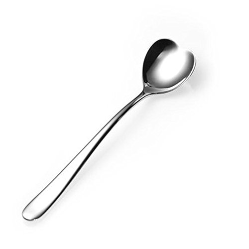 Preisvergleich Produktbild Edelstahl Kaffeeloeffel Herz-Model