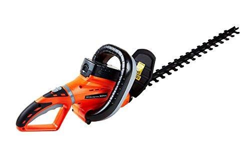 eSkde Cordless Hedge Trimmer 18v Lithium Battery 460mm Blade Adjustable Handle