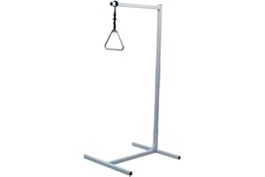 ‎STOCK-FACHMANN Stock- Fachmann Mobiler Freihstehender Bettgalgen Mit Triangelgriff Aufrichthilfe Bettaufrichter Aufstehhilfe Aus Lackiertem Stahl 3- Teiliges Stecksystem Belastbar Bis 100kg