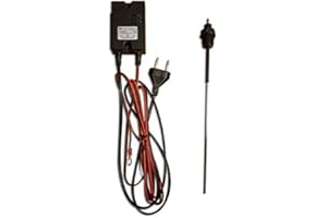 BEST SOLAR Anodo elettronico con protezione catodica anticorrosione a corrente impressa da 1/2" per serbatoi, accumuli e bollitori (1, Lunghezza 250 mm)