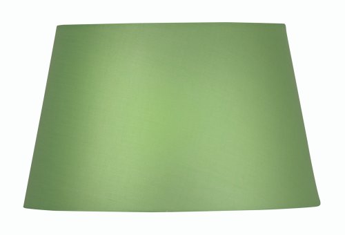 Oaks Lighting Lampenschirm aus Baumwolle, zylindrisch, 40,5 cm, grün