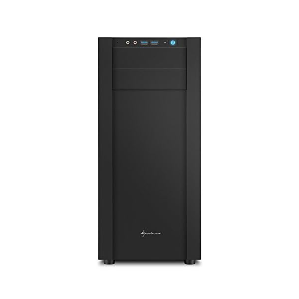 Sharkoon s25-v - Caja de Ordenador, pc Gaming, semitorre ATX, Negro. - Image 3