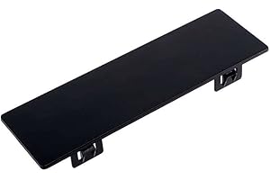 Audioproject A445 - osłona radia samochodowego 1-DIN, osłona szybu radiowego, uniwersalna osłona zatrzaskowa, czarna