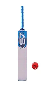 JRS SV Cricket Bat with Free Ball for Boys & Kids Size 5 (Sticker multibrands) 9-11 Year Boys