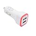 Produktbild Cewaal Schnelle Dual USB Car Charger mit LED für iPhone X 8 7 Plus iPad, Samsung Galaxy S8 Plus-Hinweis Rand, HTC und mehr