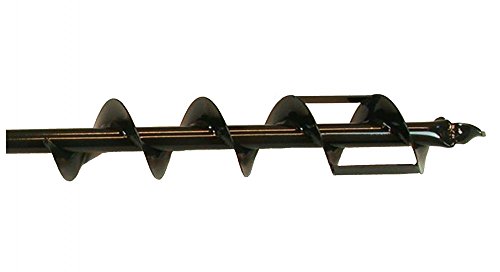 Polar 5519 Erdlochbohrer Ø 70 mm Pfahlbohrer Erdbohrer Handbohrer Länge 106 cm - 3