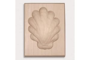 HOFMEISTER® Backform, 6 cm, Motiv Muschel/Bärentatze, aus heimischem Ahorn Holz, 100% Made in Germany