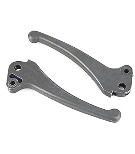 Coppia Leve Sagomate In Alluminio Nero Per Vespa 50 Special E 125 Primavera - Ricambio Stile E Performante - Foto 4