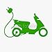 Produktbild Alu-Dibond-Bild 100 x 100 cm: "E-Scooter Grafik", Bild auf Alu-Dibond