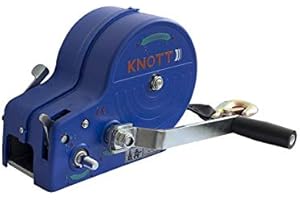 Knott Cabrestante 1150 kg con Cinta Carcasa Azul