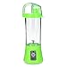 Produktbild Leobtain Elektrische Entsafter Tasse Tragbaren Mixer Smoothie Maker Saft Mixer USB Wiederaufladbar für Obst Gemüse für Travel-380ml