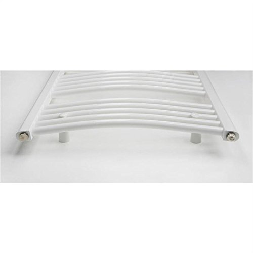 Badheizkörper, elektrisch, elektro 1175h x 600b weiss/gebogen-mit KTX 2 - 3