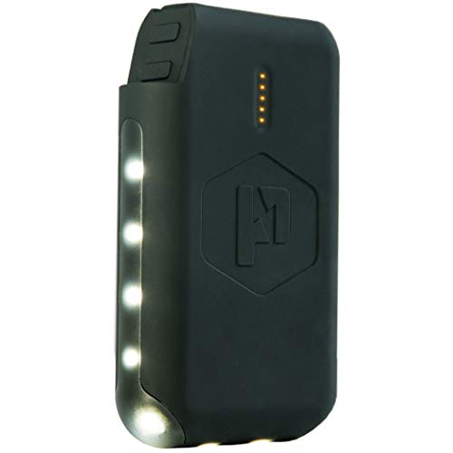 Alimentazione pratico pronto Power Bank e LED Lantern - 10,000 mAh portatile per cellulare con due uscite USB 2.4 A - Torcia/lanterna + batteria esterna per cellulare, tablet