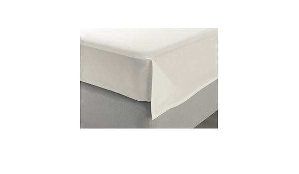 Ikea Somntuta Drap Plat En Blanc 100 Coton 240 X 260 Cm Amazon Fr Cuisine Maison
