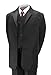 Vivaki 5-Piece Black Classic Suit 18-24 months