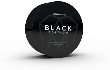 Diamond Whites Black Edition - Activated Charcoal Tooth Whitening Polish