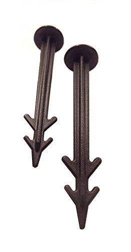 70 Stück Erdnägel, Erdanker zur Befestigung von Unkrautvlies (Made in Germany) - 2
