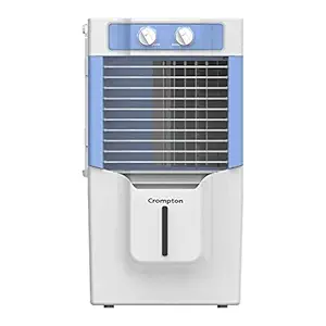 Crompton Genine Neo 10 Liter - Air Cooler, ice Chamber, ISI Certified, 3 way speed and cool control, Honeycomb pads, Inverter Compatible, Latest Technology, Small Size, Indian, 1m69