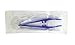 Sterile Tweezers (Blue Pack of 100 Original Tiga-Med Quality Professional