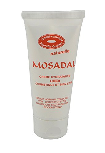 Kosmetische Hand-und Fußpflegeset 5 in 1 Professionelle Hornhautentfernung! 2 x Mosadal Lotion 250ml – Mosadal Creme Hydratante Urea 100ml – Mosadal Kosmetikwatte 25g – Hornhautschaber stumpfes Skalpell aus Chirugenstahl - 3