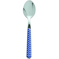 Excelsa Enjoy cuchara griega, acero inoxidable, Azul, 19 x 3 x 1.8 cm