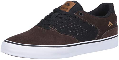 Emerica 6102000096, Baskets pour Homme Gris foncé/Noir 39 EU - Marron - Marron/Noir, 44 EU