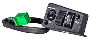 Uno Minda SW-0742A HANDLE BAR SWITCH- RIGHT SIDE - LIGHT & HORN - WITH WIRE (1 COUPLER - NEW MODEL) For- 3W - BAJAJ RE, FE, CNG, LPG (COMPACTIVA)