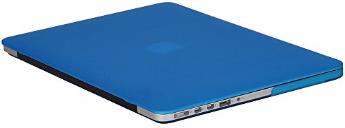 Topideal 3 in 1 – [EU/GB-Tastatur Version] Matte Hart-Schutzhülle für MacBook 13 Pro 33,8 cm (13 Zoll) mit Retina-Display-Modell A1425 / A1502 (ohne CD-ROM-Laufwerk) + Tastaturhülle + Displayschutzfolie - 6