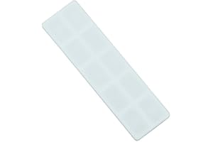 AVOCET 32mm Glazing Packers Floor Glass Shim Window Shim Spacers Flat Plastic Frame (Several Sizes Available) (10, 3mm (White))