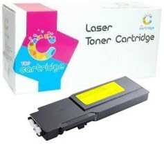 Yellow compatible laser toner cartridges HIGH CAPACITY for printers Dell C3760dn, C3760dnf, C3760n (replacement for 593-11120, F8N91)