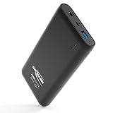 LED Anzeige: Dank der 4 integrierten LEDs lässt sich der Ladezustand zuverlässig ablesen & informiert über die verbleibende Energie der externe Batterie / Ideal für Radtour Camping Wandern Urlaub