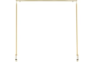 Esschert Design Drążek do dekoracji nad stół, z zaciskiem, złoty