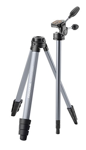 Cullmann Revomax 535M RW32 Dreibeinstativ mit 2-Wege-Kopf, integriertem Einbeinstativ und SK-System (Packma 57 cm, 4 Auszge, Hhe 162,5 cm, Tragfhigkeit 6 kg, Gewicht 2140 g)
