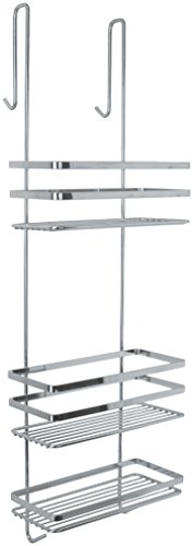 Duschkabinen Hängeregal 3 Etagen ohne Bohren Duschablage Badregal Duschregal auch in weiß erhältlich - 2