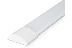 ‎HOFTRONIC HOFTRONIC - LED Lichtleiste 30cm 10W Integrierte Röhrenlampe 4000K neutralweiß 1200lm Super Hell 30000h LED Langfeldleuchte 300x74x25mm (LxBxH) Deckenleuchten garagenbeleuchtung